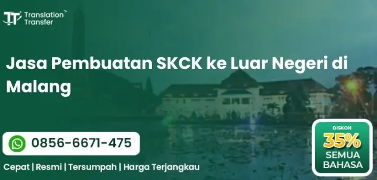 Jasa Pembuatan SKCK ke Luar Negeri di Malang