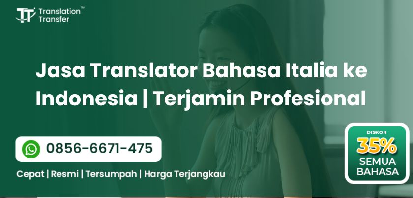 Translator Bahasa Italia ke Indonesia