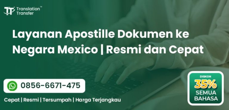 Apostille Dokumen ke Negara Mexico