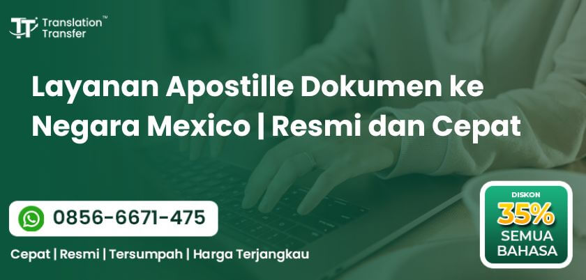 Apostille Dokumen ke Negara Mexico