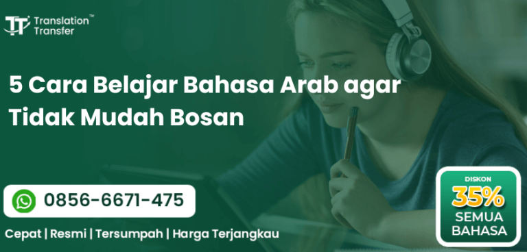 Cara Belajar Bahasa Arab