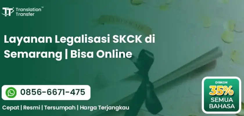Layanan Legalisasi SKCK di Semarang | Bisa Online