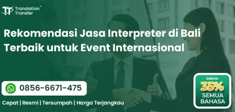 Rekomendasi Jasa Interpreter di Bali Terbaik untuk Event Internasional