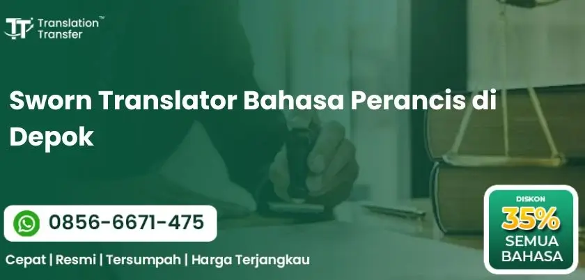 Sworn Translator Bahasa Perancis di Depok
