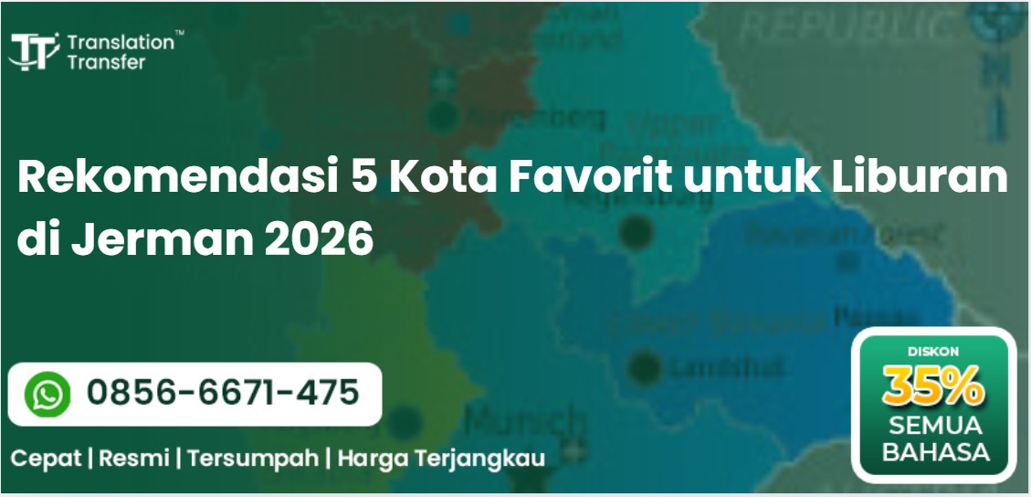 Rekomendasi 5 Kota Favorit untuk Liburan di Jerman 2026