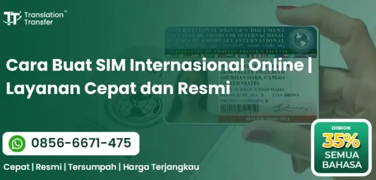 Cara Buat SIM Internasional Online | Layanan Cepat dan Resmi
