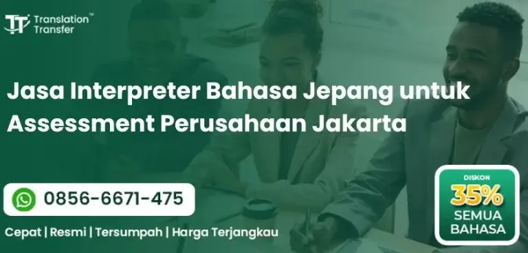 Interpreter Bahasa Jepang untuk Assessment Perusahaan Jakarta