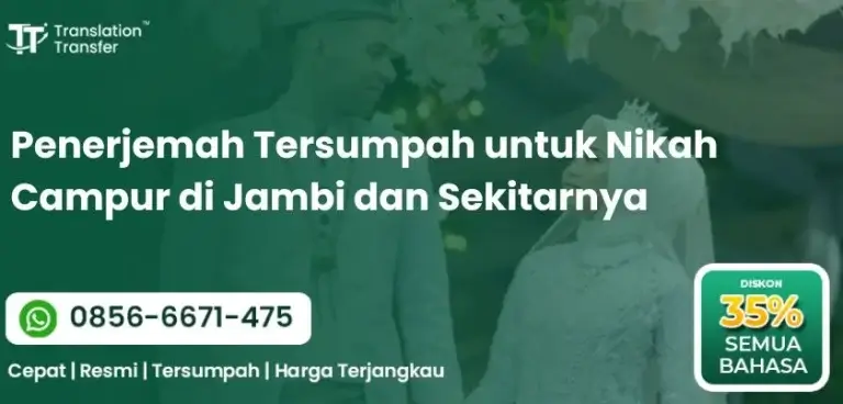Nikah Campur di Jambi dan Sekitarnya