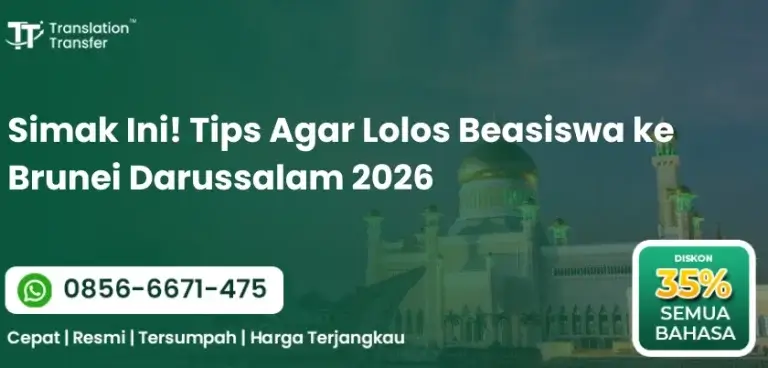 Simak Ini! Tips Agar Lolos Beasiswa ke Brunei Darussalam 2026