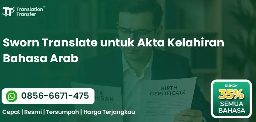 Sworn Translate untuk Akta Kelahiran Bahasa Arab