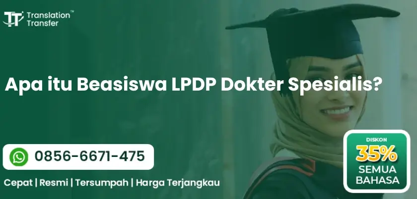 Beasiswa LPDP Dokter Spesialis