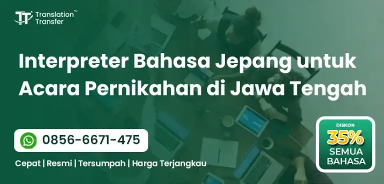 Interpreter Bahasa Jepang untuk Acara Pernikahan di Jawa Tengah