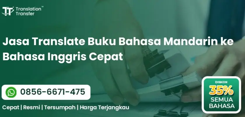 Jasa Translate Buku Bahasa Mandarin ke Bahasa Inggris Cepat