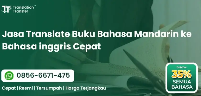 Jasa Translate Buku Bahasa Mandarin ke Bahasa inggris Cepat