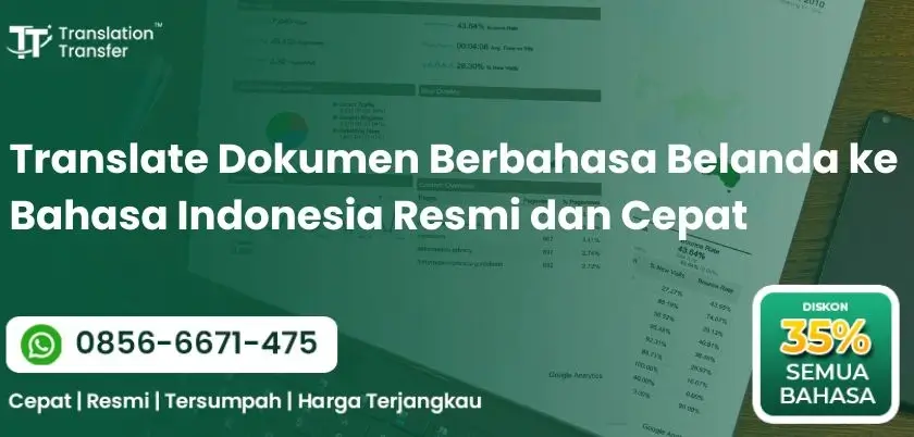 Translate Dokumen Berbahasa Belanda ke Bahasa Indonesia Resmi dan Cepat