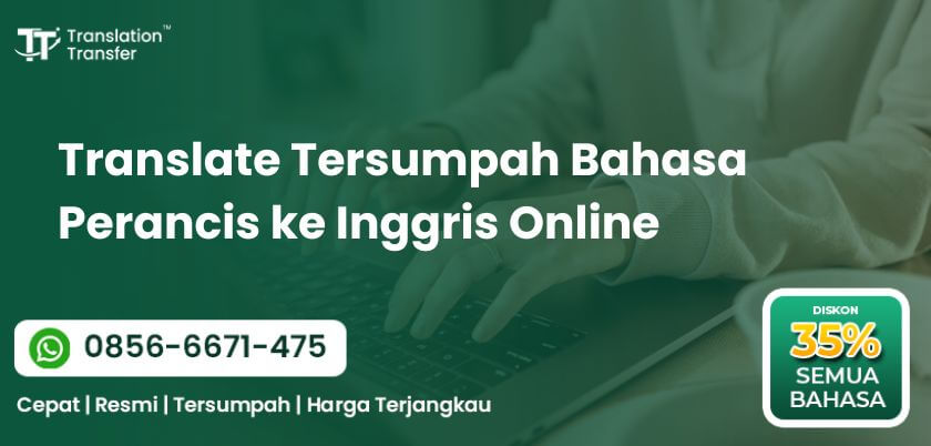 Translate Tersumpah Bahasa Perancis ke Inggris Online