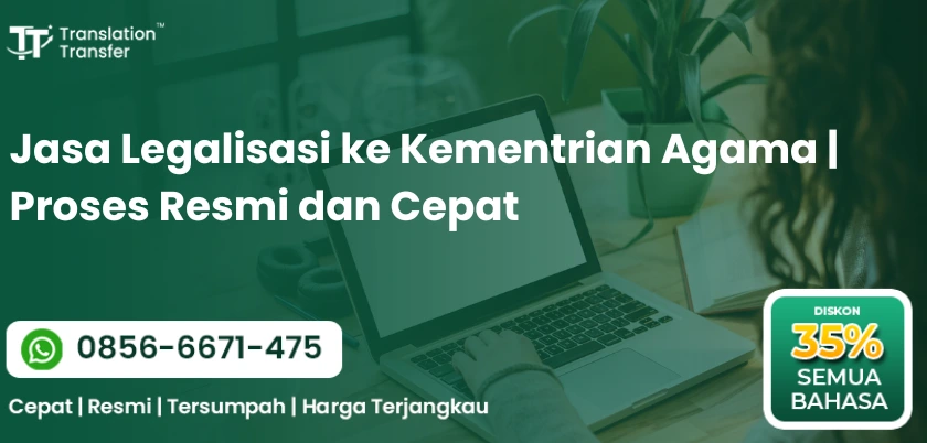 Jasa Legalisasi ke Kementrian Agama