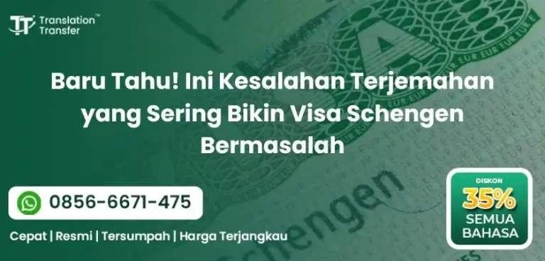 Baru Tahu! Ini Kesalahan Terjemahan yang Sering Bikin Visa Schengen Bermasalah