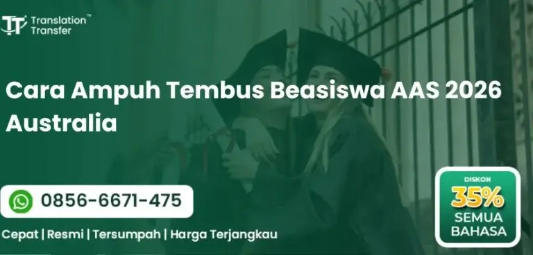 Cara Ampuh Tembus Beasiswa AAS 2026 Australia