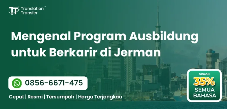 Mengenal Program Ausbildung untuk Berkarir di Jerman