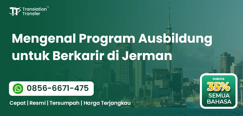 Mengenal Program Ausbildung untuk Berkarir di Jerman