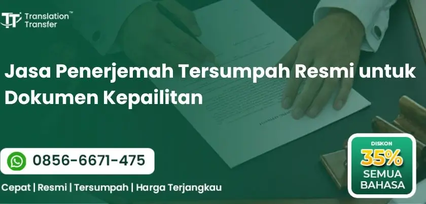 Penerjemah Tersumpah Resmi untuk Dokumen Kepailitan