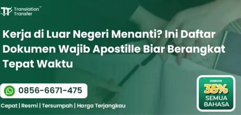 Daftar Dokumen Wajib Apostille Biar Berangkat Tepat Waktu
