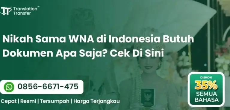 Nikah Sama WNA di Indonesia Butuh Dokumen Apa Saja? Cek Di Sini
