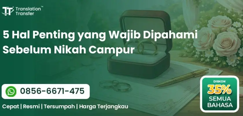 5 Hal Penting yang Wajib Dipahami Sebelum Nikah Campur
