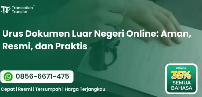 Urus Dokumen Luar Negeri Online: Aman, Resmi, dan Praktis