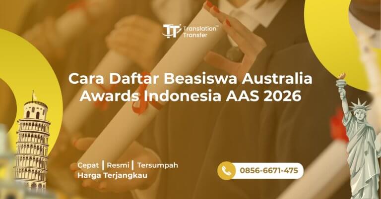 Cara Daftar Beasiswa Australia Awards Indonesia AAS 2026