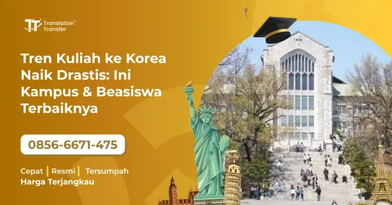 Tren Kuliah ke Korea Naik Drastis: Ini Kampus & Beasiswa Terbaiknya