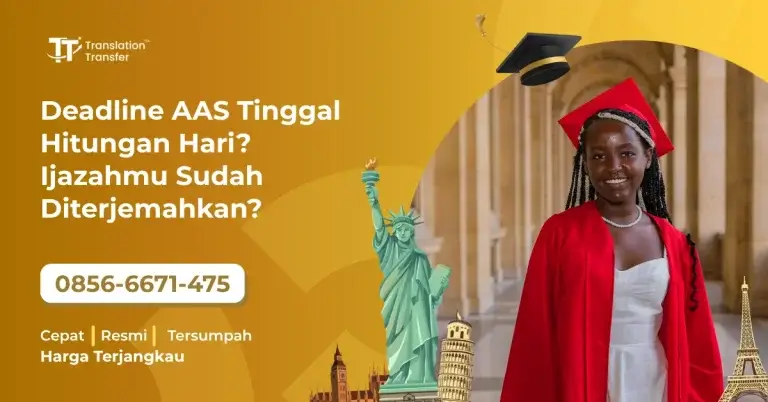 Deadline AAS Tinggal Hitungan Hari