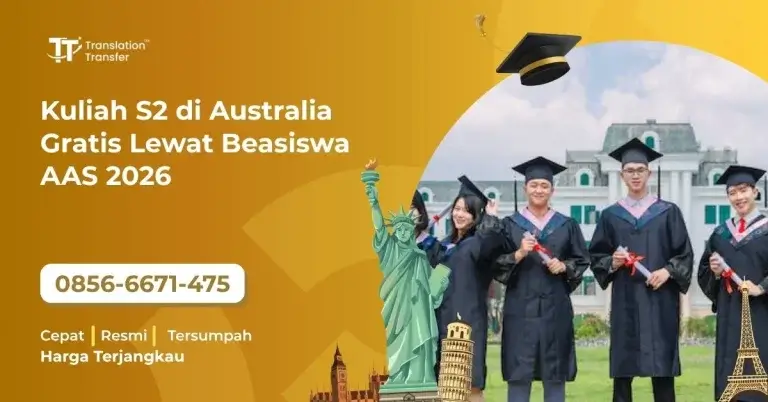 Kuliah S2 di Australia Gratis Lewat Beasiswa AAS 2026