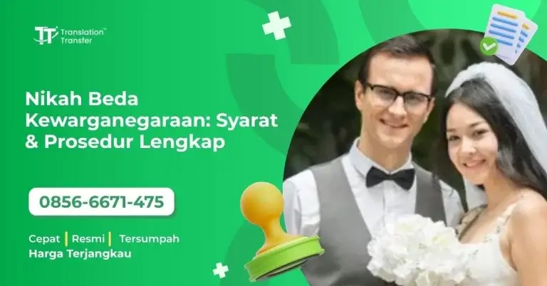Nikah Beda Kewarganegaraan: Syarat & Prosedur Lengkap