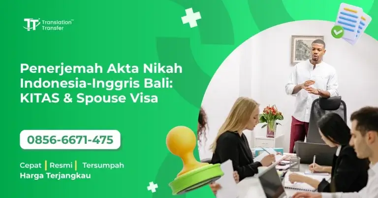Penerjemah Akta Nikah Indonesia-Inggris