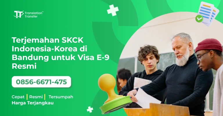 Terjemahan SKCK Indonesia-Korea