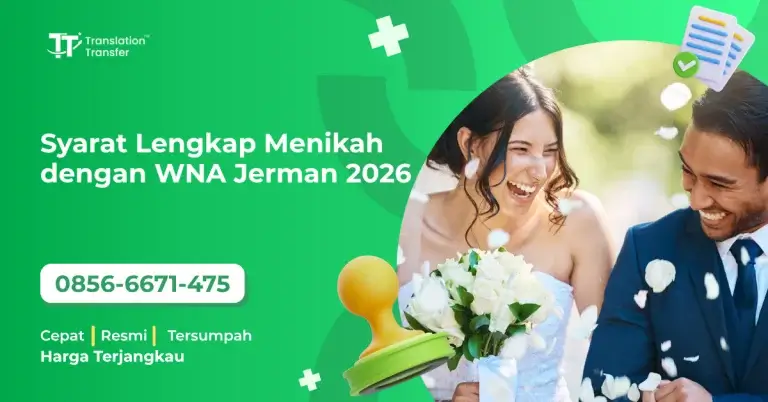 Syarat Lengkap Menikah dengan WNA Jerman 2026