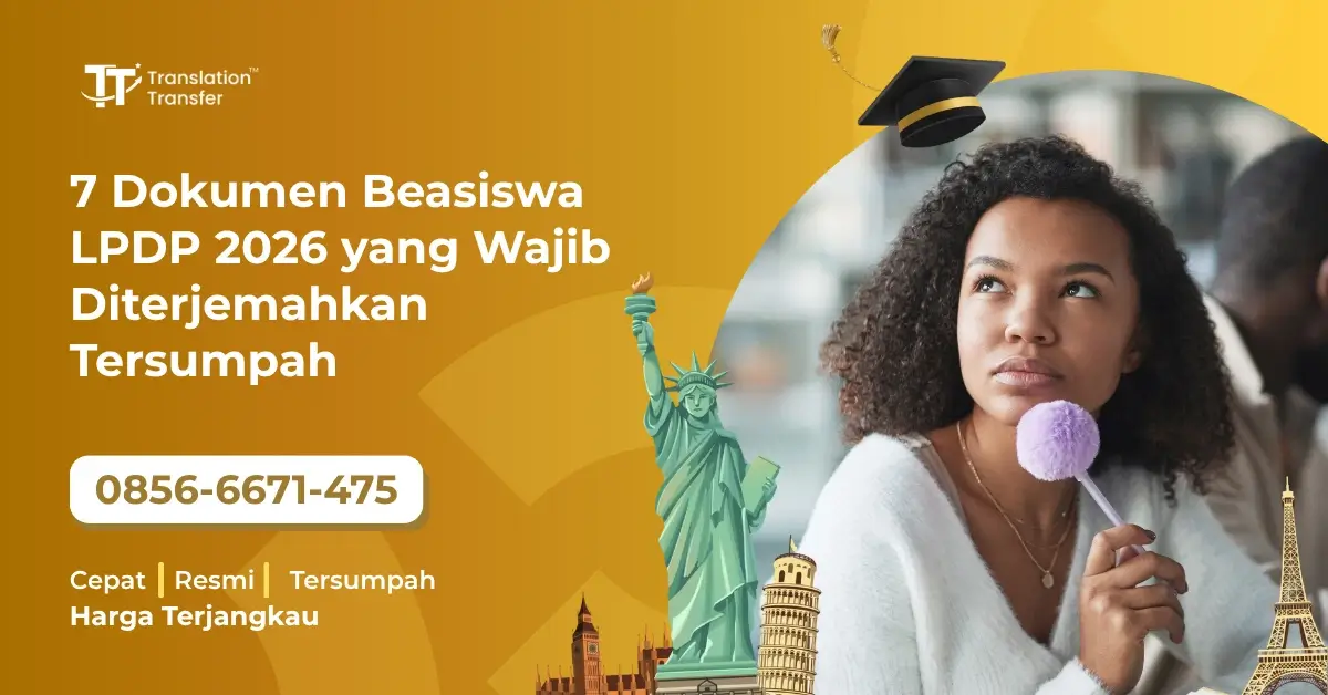 7 Dokumen Beasiswa LPDP 2026
