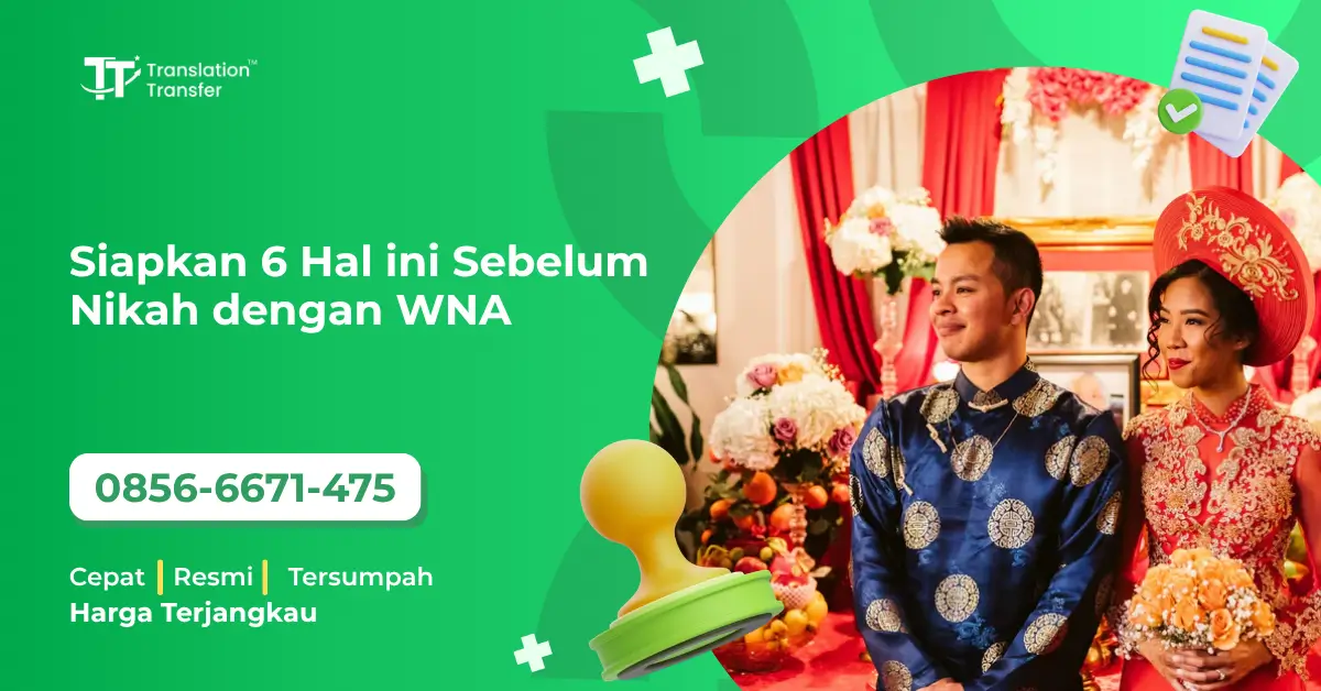 Siapkan 6 Hal ini Sebelum Nikah dengan WNA