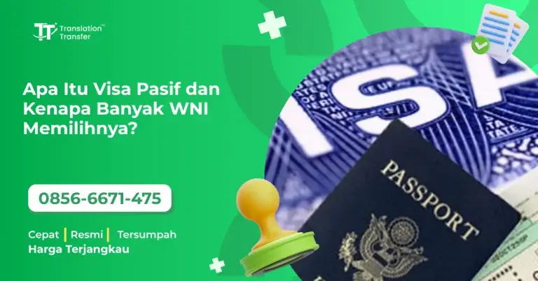 Apa Itu Visa Pasif dan Kenapa Banyak WNI Memilihnya?