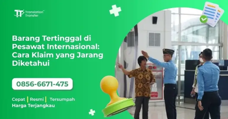 Barang Tertinggal di Pesawat Internasional: Cara Klaim yang Jarang Diketahui