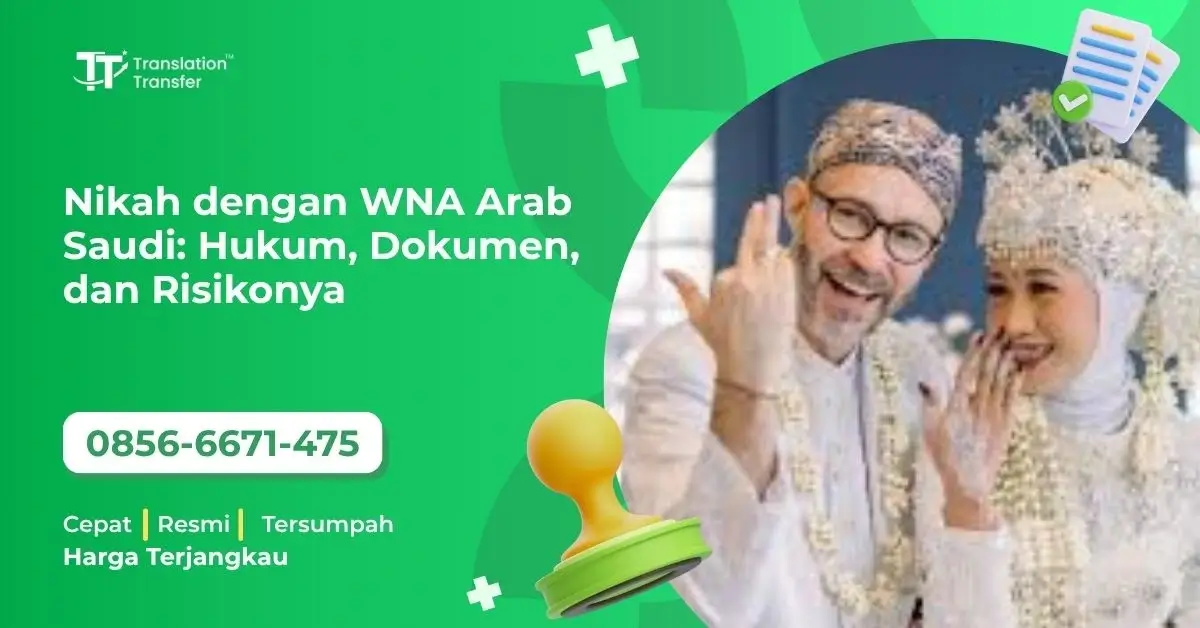 Nikah dengan WNA Arab Saudi: Hukum, Dokumen, dan Risikonya