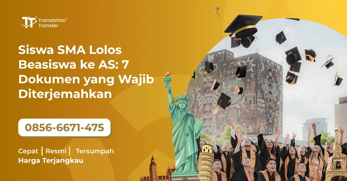 Siswa SMA Lolos Beasiswa ke AS