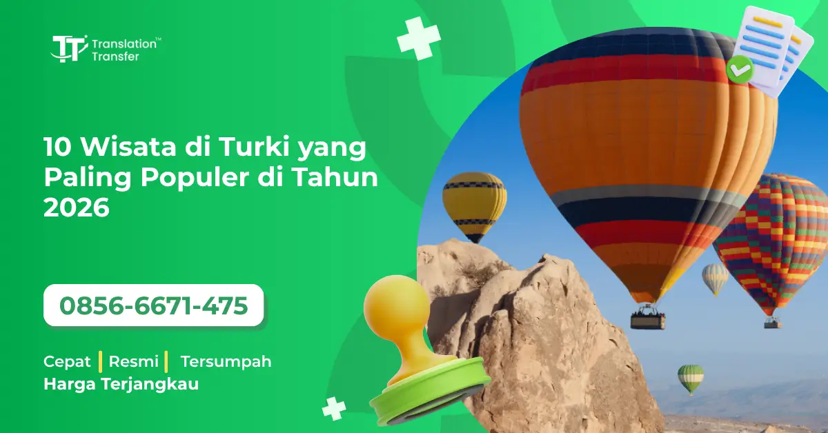 10 Wisata di Turki yang Paling Populer di Tahun 2026