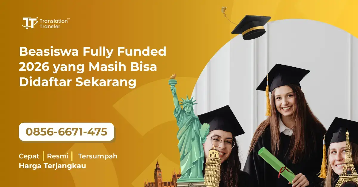 Beasiswa Fully Funded 2026