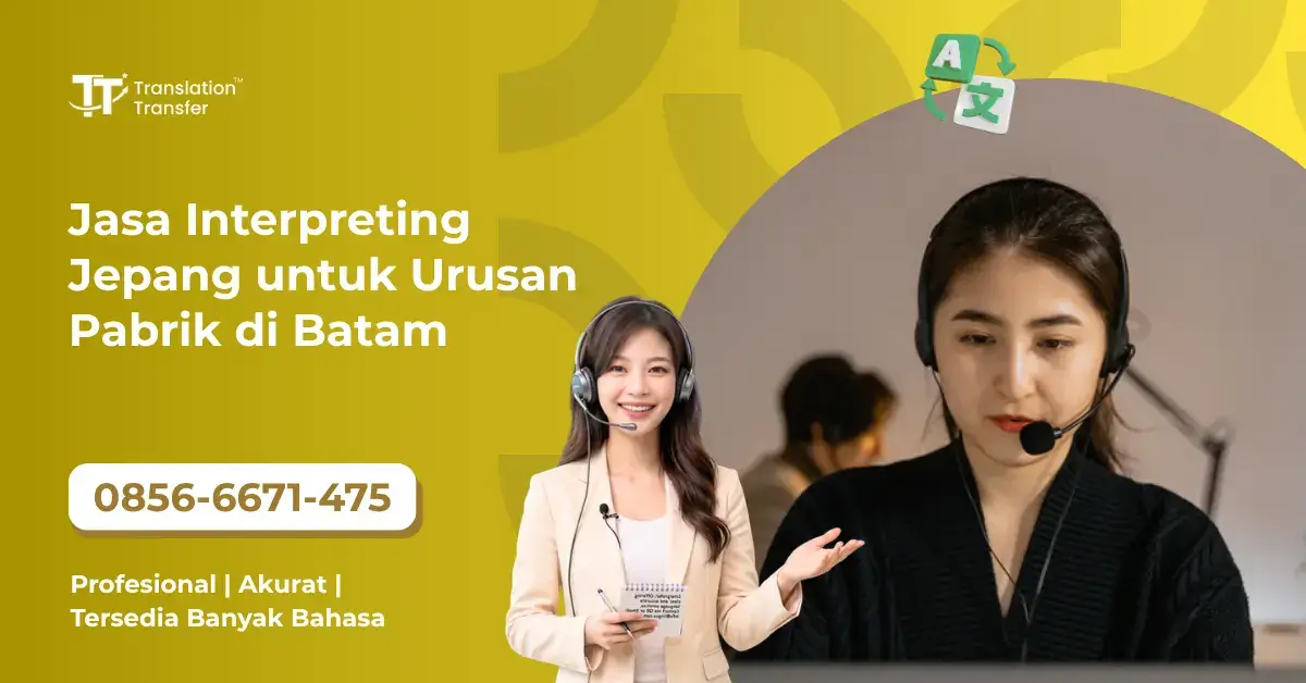 Jasa Interpreting Jepang untuk Urusan Pabrik