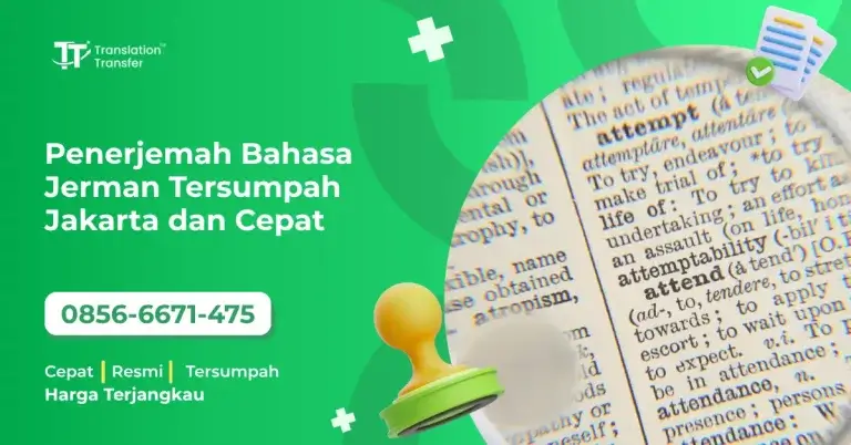 Penerjemah Bahasa Jerman Tersumpah Jakarta