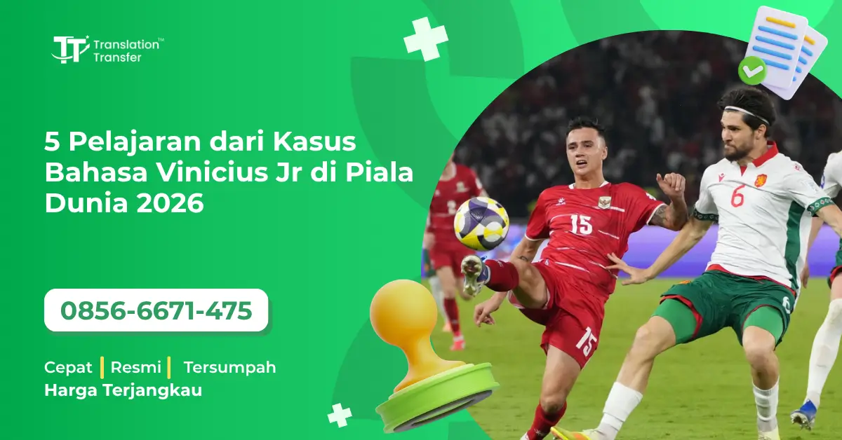 5 Pelajaran dari Kasus Bahasa Vinicius Jr di Piala Dunia 2026