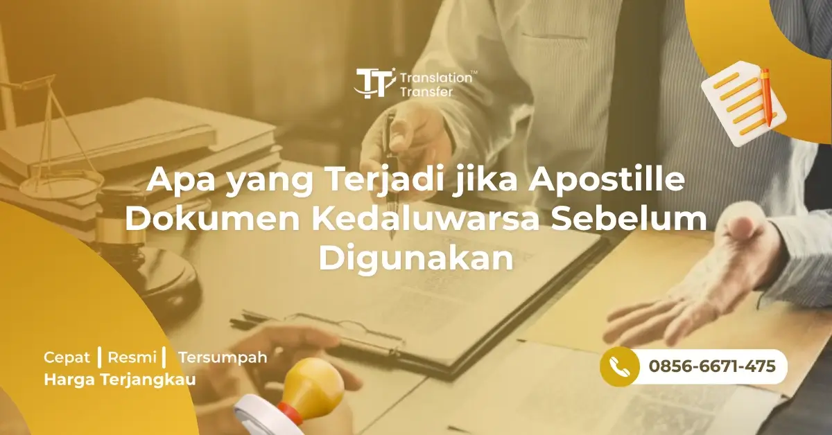 Apa yang Terjadi jika Apostille Dokumen Kedaluwarsa Sebelum Digunakan